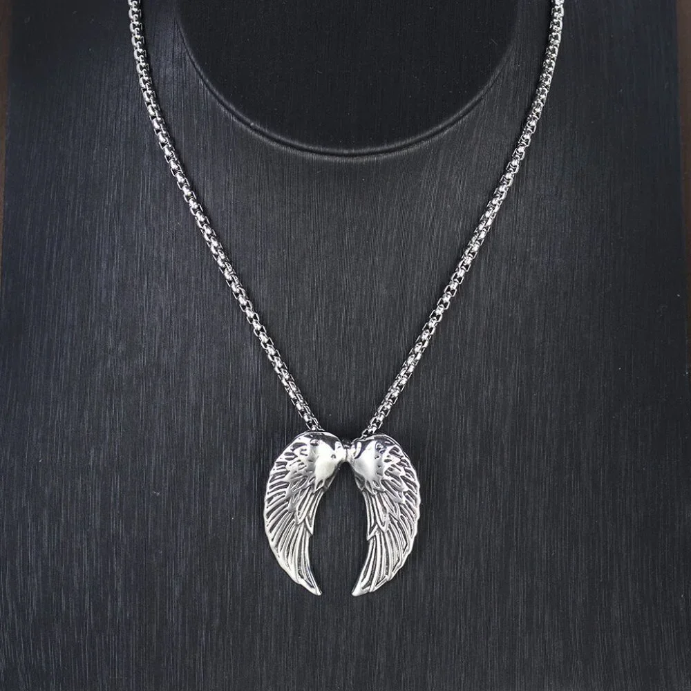Feather Angel Wings Necklace for Men/Women, BL55590010